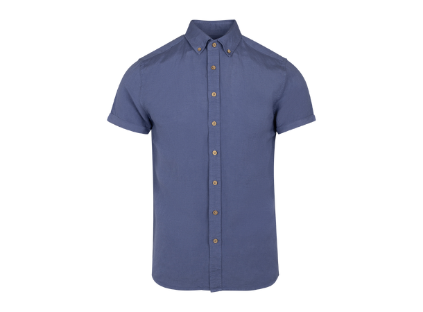 Sawyer Shirt Moonlight blue XXL SS linen shirt 