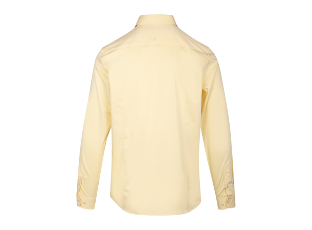 Totti Shirt Light yellow XXL Basic stretch shirt 
