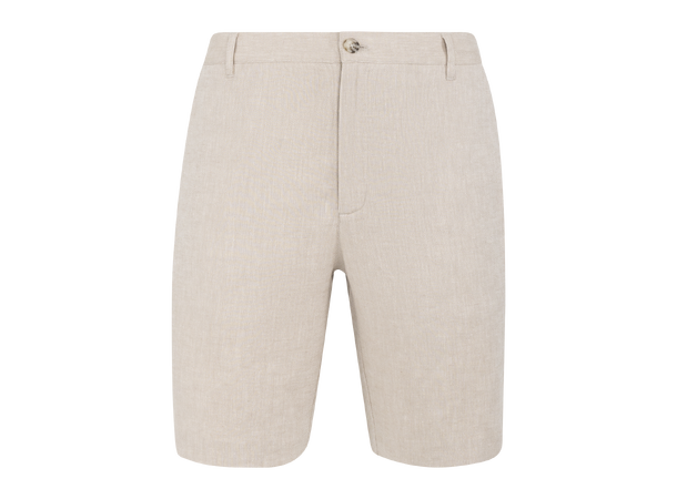 Valter Shorts Sand XXL Linen stretch herringbone shorts 