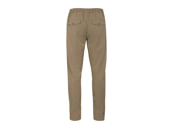 Adam Pants Dark Sand L Lyocell stretch pants 