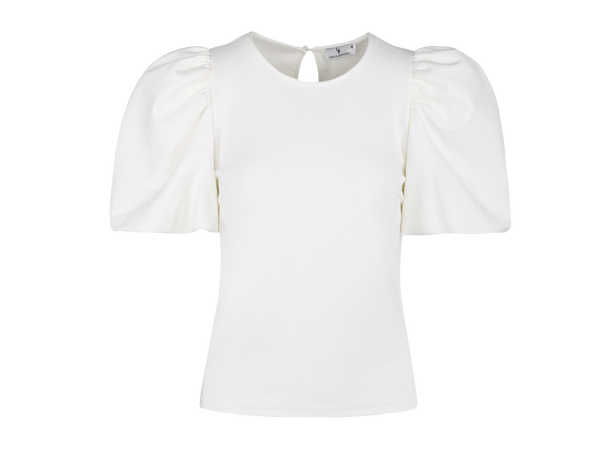 Alva Top White S Puffed sleeves top 
