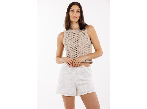 Astrid Top Sand L Crochet tank top 
