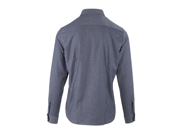 Brimi Shirt Grey Melange M Bamboo viscose stretch shirt 