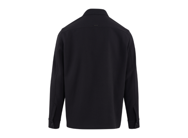 Cassedy Overshirt Black XL Dressy zip shirt 