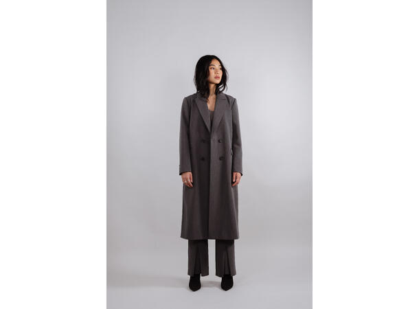 Devaki Coat Charcoal XS Stretch blazer coat 