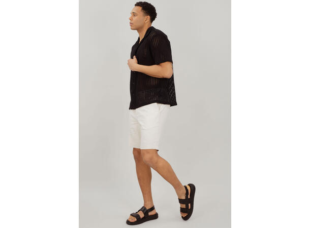 Hugo Shorts Light Sand M Linen stretch shorts 
