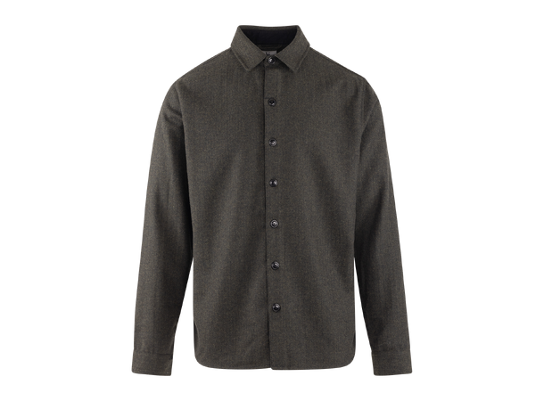 Jabba Shirt Olive XL Herringbone wool overshirt 