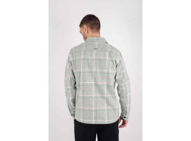 Matheus Overshirt Green check XXL Check cotton overshirt 