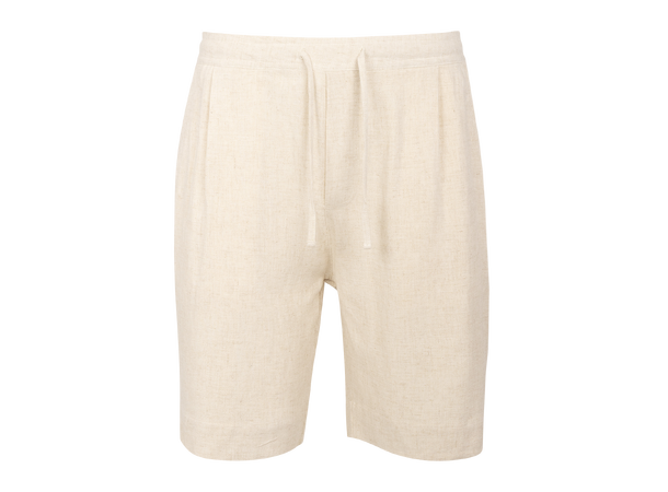 Miquel Shorts Sand M Linen slub shorts 