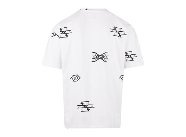 Sergio tee White XXL AOP cotton terry t-shirt 