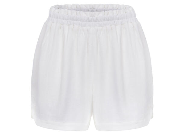 Suzy Shorts White L Linen shorts 