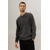 Callum Sweater Charcoal M Teddy knit sweater 