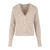 Birdie Cardigan Light Sand L Fury fluffy cardigan w/UP logo buttons 