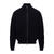 Pascal Cardigan Dark Navy M Cotton knit 2-way zip cardigan 