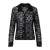 Olena LS Blouse Black XS Crochet look shirt 