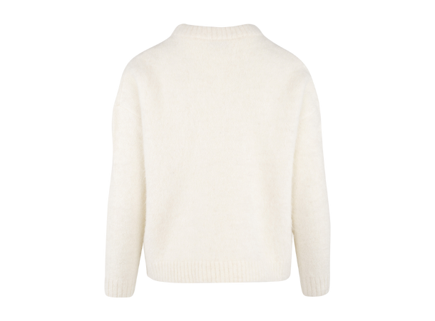 Babsan Sweater Cream M Fury fluffy oversized sweater 