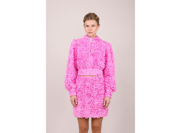 Barbie Blouse Light Pink M Flower blouse 