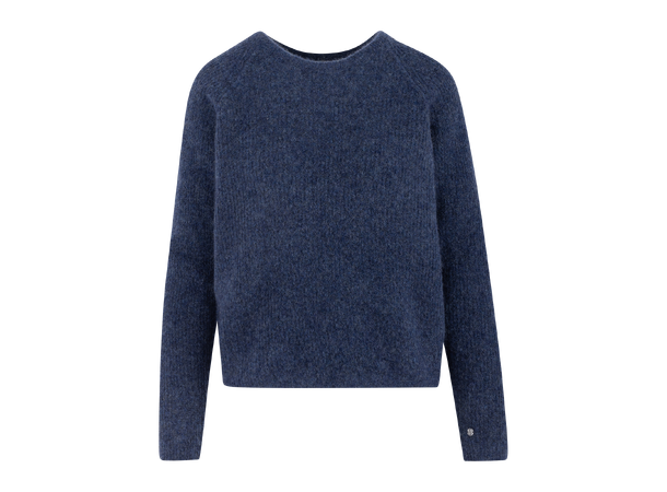 Betzy Sweater Fudge S Mohair r-neck 