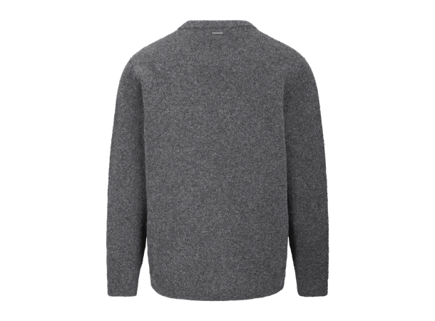 Callum Sweater Charcoal M Teddy knit sweater 
