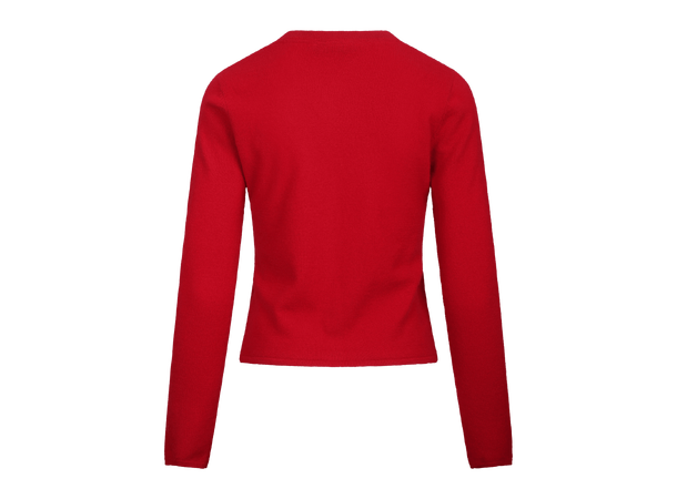 Candi Cardigan Garnet S Short merino wool cardigan 