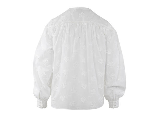 Chanel Shirt White L 3D embroidery shirt 