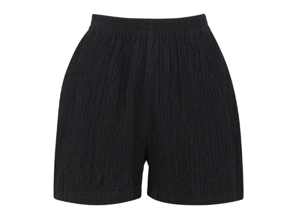 Dora Shorts Black L Crinkle cotton shorts 