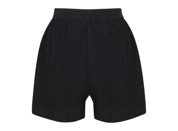 Dora Shorts Black L Crinkle cotton shorts 