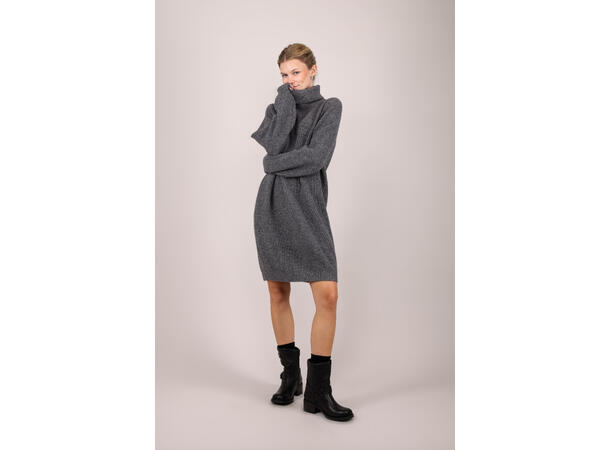 Emmie Dress Dark Grey M Wool dress 