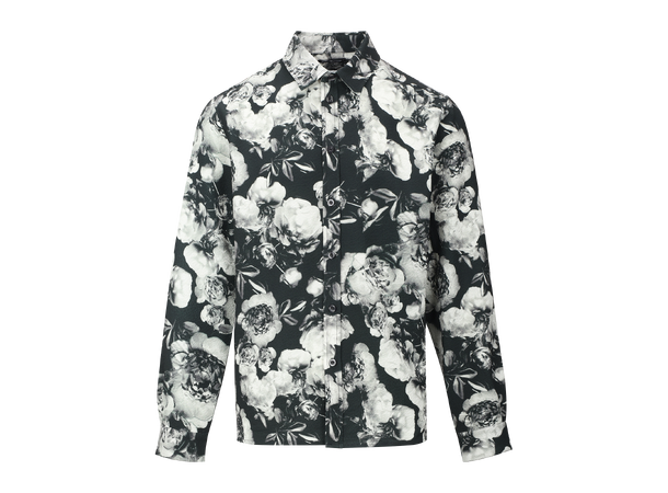 Frodo Shirt Black AOP L Rose AOP shirt 