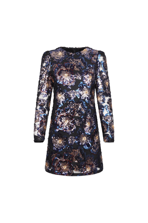 Kiara Dress Beaded floral dress