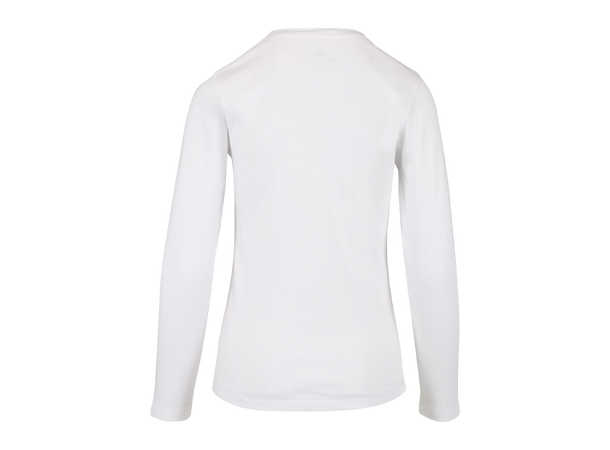 Linn LS Top White XS Organic LS crewneck 