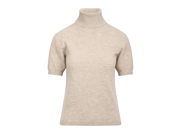 Mertina SS Turtleneck Light Sand M SS merino turtle neck 