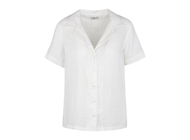 Murni SS Shirt white S Boxy SS linen shirt 