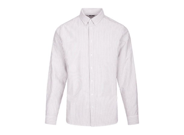 Solari LS Shirt Fig M Cotton stripe oxford LS shirt 