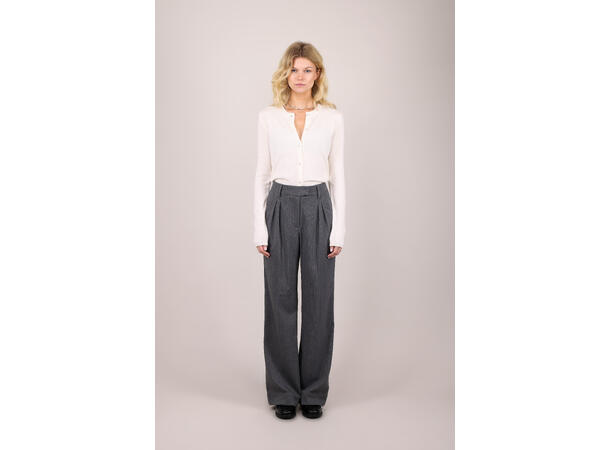 Teckla Pant Grey Melange L Tailored pin-stripe pants 