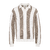 Claude Sweater Sand L Structure block stripe sweater 