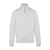 Jorge Half-zip Snow White M Cotton knit half-zip 