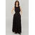 Annabella Dress Black M Long TENCEL™ dress 