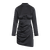 Isabel Dress Black M Satin party dress 