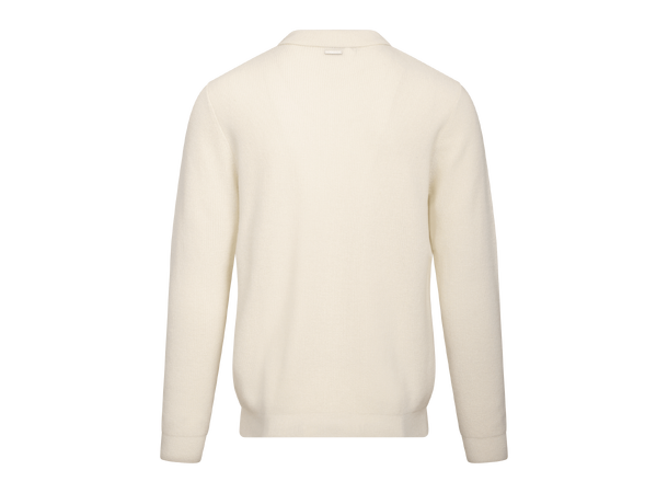Austin Half-zip Cream M Merino half-zip 