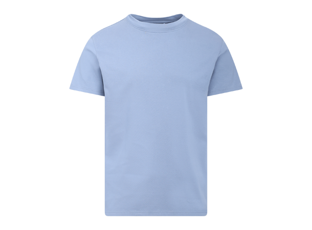 Bruno Tee Captains Blue L Organic cotton mock neck 