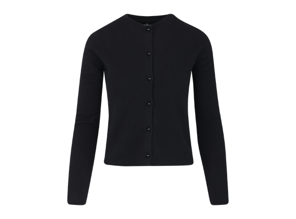 Candi Cardigan Black XS Short merino wool cardigan 