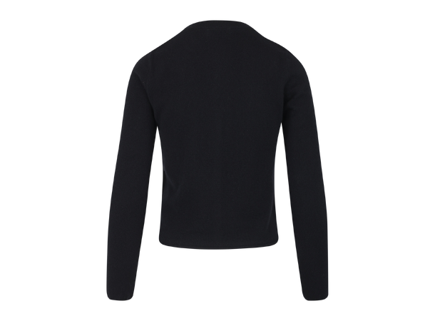 Candi Cardigan Black XS Short merino wool cardigan 