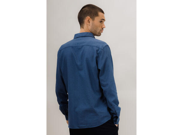 Canton Shirt Dark Navy L Marbled basic shirt 