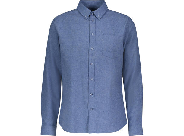 Franz Shirt Navy XL Brushed twill pocket shirt 