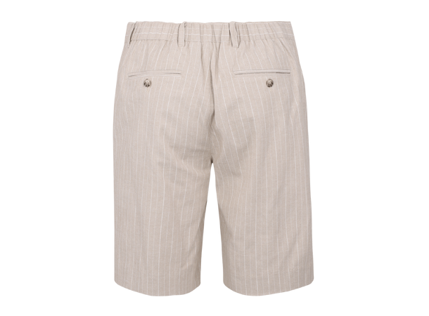 Fynn Shorts Sand L Pinstripe shorts 
