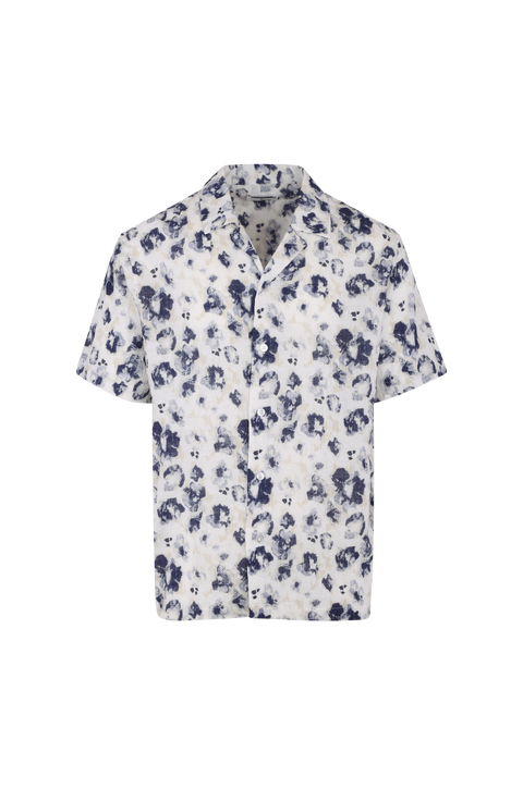 Gaston SS Shirt Linen AOP SS shirt