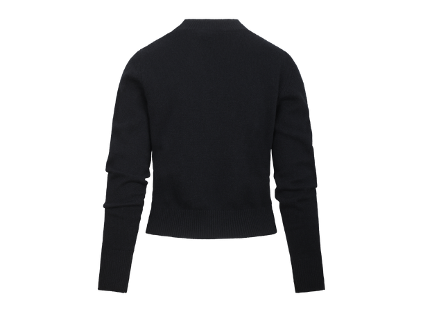 Gemma Sweater Black S Mock-neck sweater 