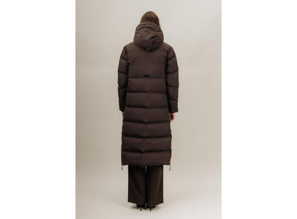 Ida Down Coat Black Coffee M Technical padded coat 