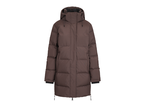 Ida Down Parka Black Coffee M Technical padded parka 